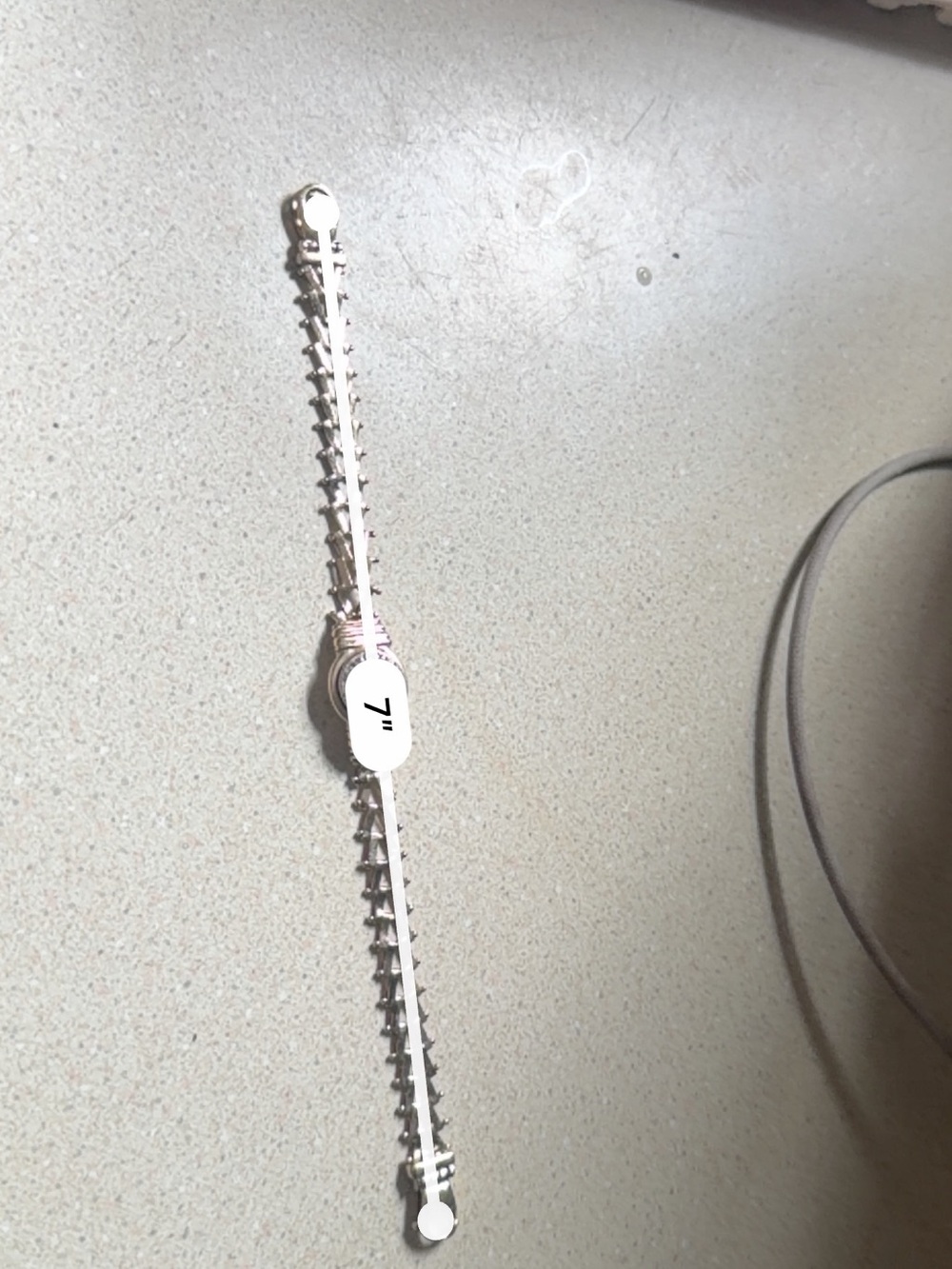 Italian 0.80ct Diamond 14K Gold Pave 'V'
Link Bracelet 13.00 Grams - Picture 6 of 7